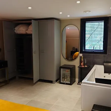 Relaxed Luxe Boszichthuisje Met Jacuzzi Bospark Ijsselheide